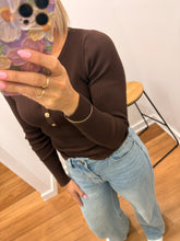 Load image into Gallery viewer, Ashlea Rib Knit - Choc
