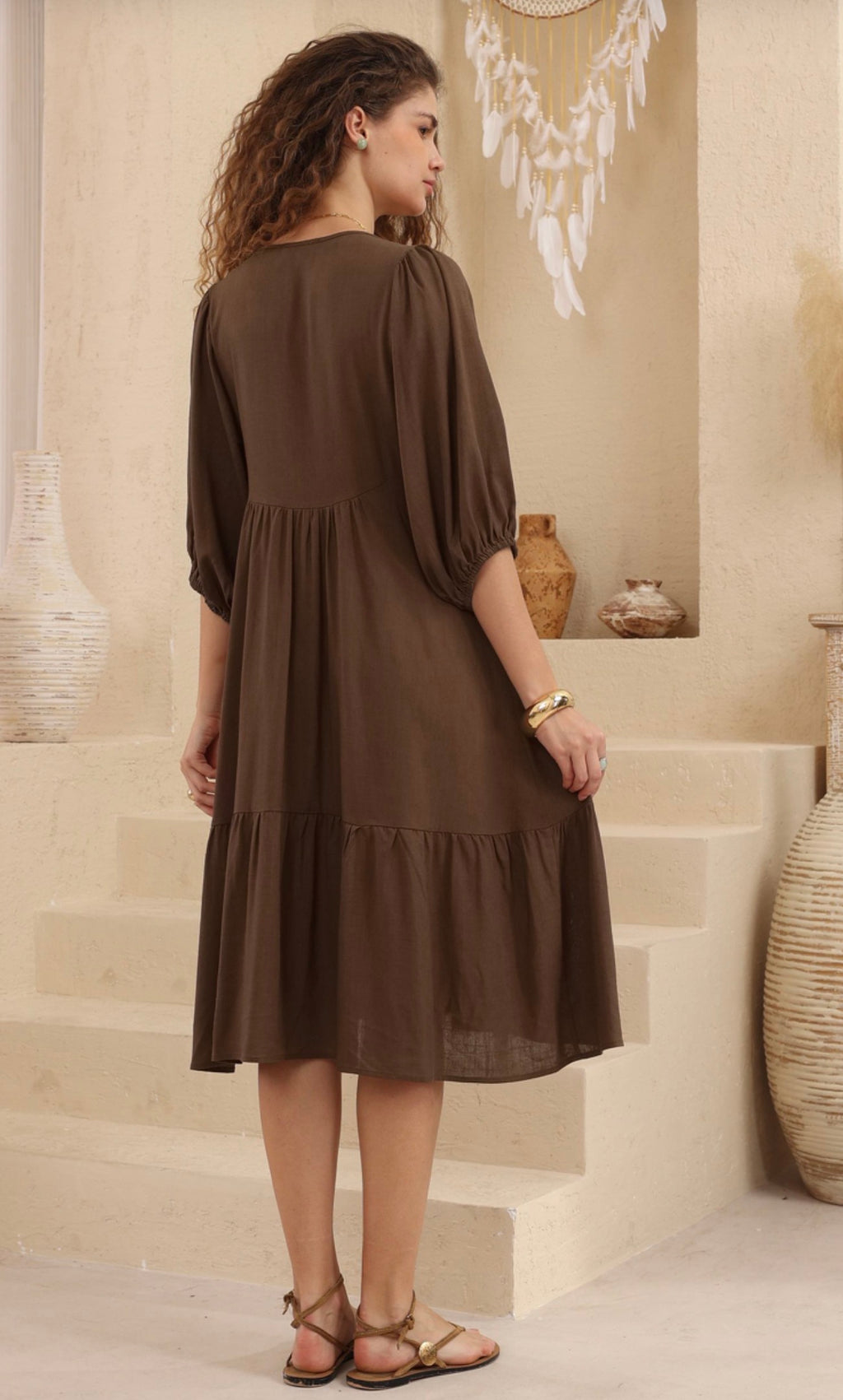 Kameron Dress - Choc