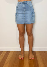 Load image into Gallery viewer, Kira Ora Denim Skirt

