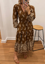 Load image into Gallery viewer, Jennah Midi Dress - Tan
