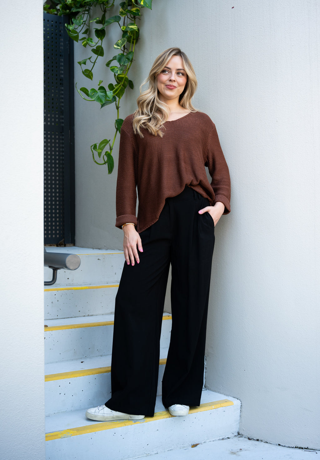 Marley Knit - Choc