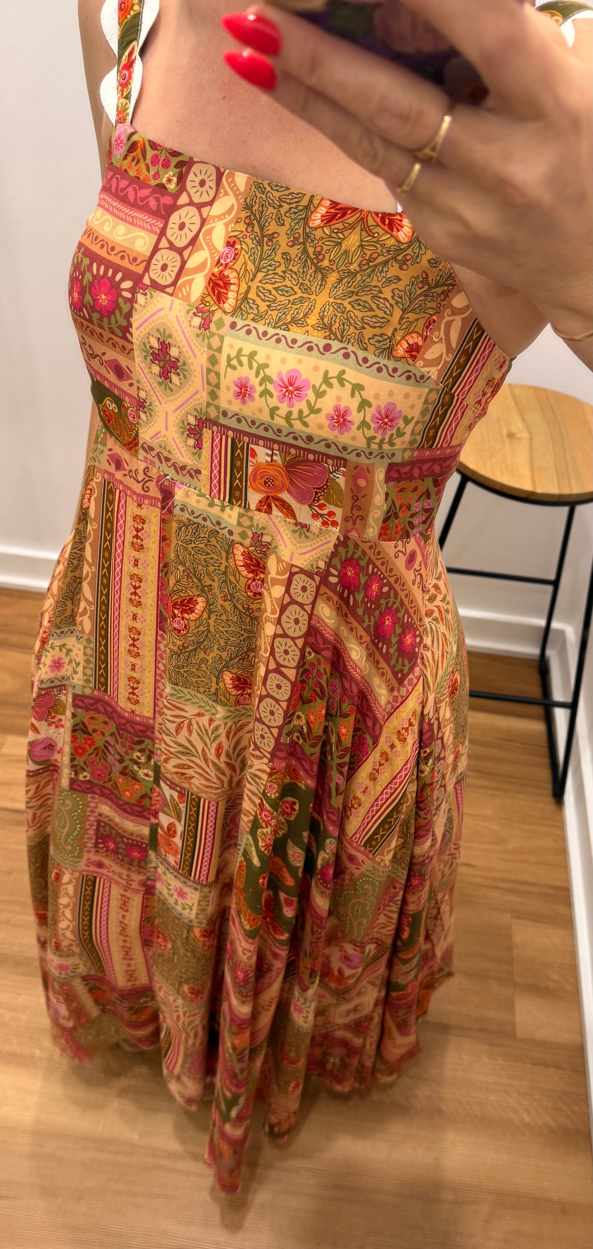 Raspberry Jungle Dress