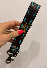Load image into Gallery viewer, Sunflower Sunrise Hand Key Fob
