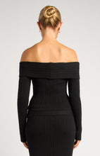 Load image into Gallery viewer, Off Shoulder Top - Black
