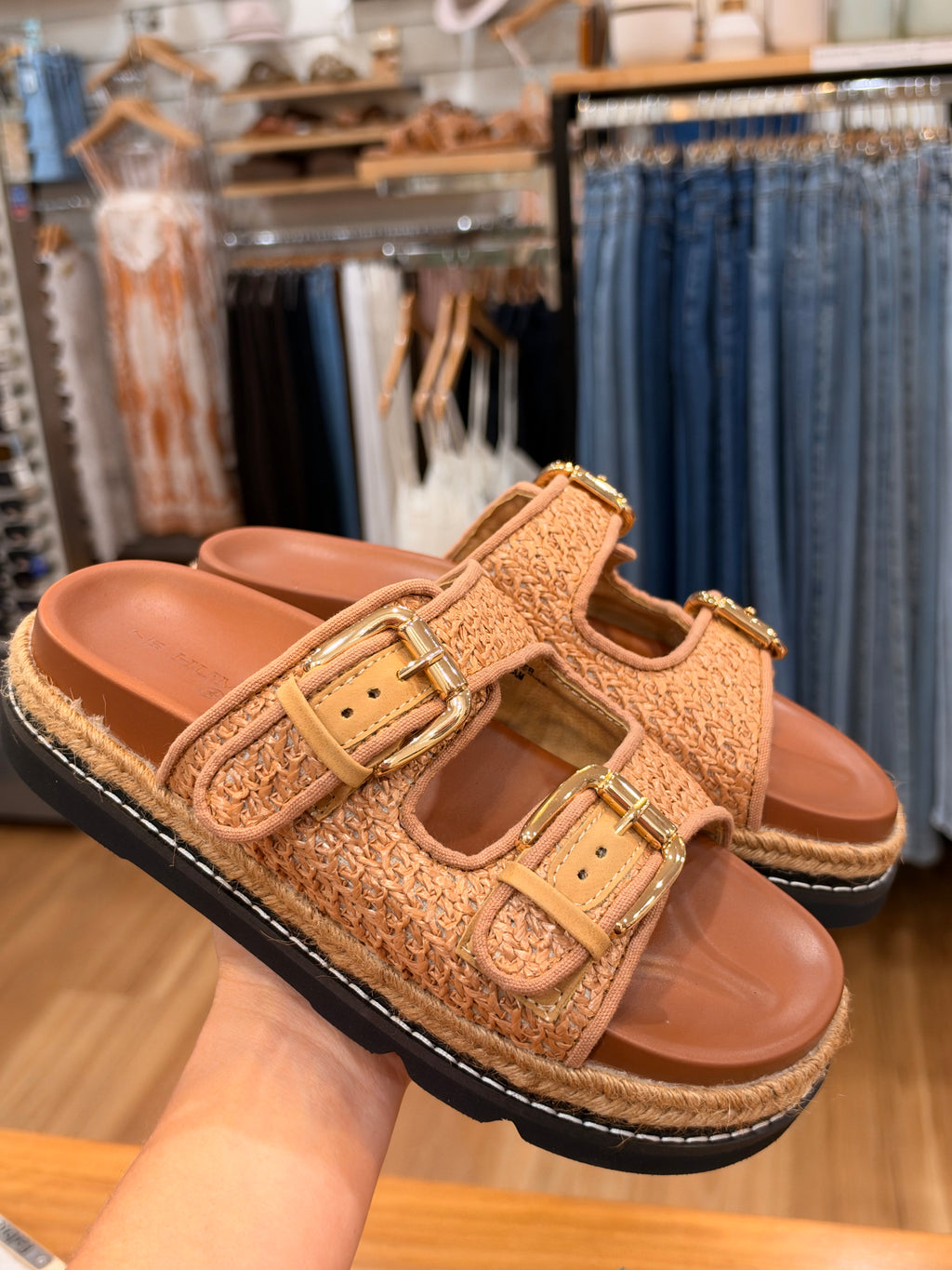 Mapple Slide - Tan By Human Shoes