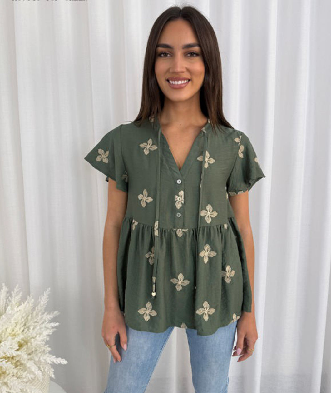 Lily Top - Green