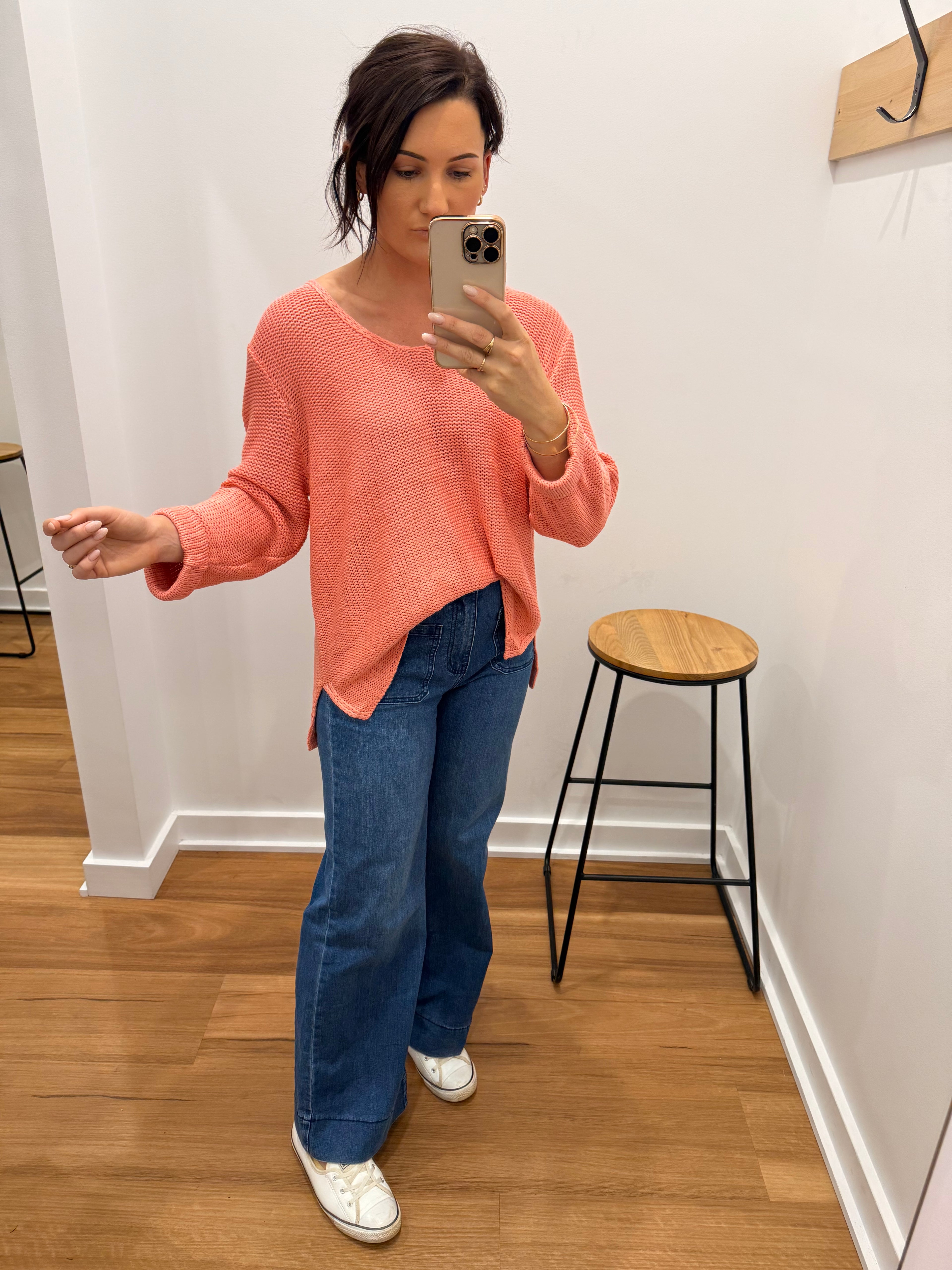 Marley Knit - Flower Pink