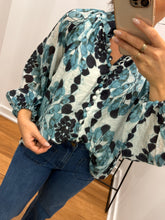 Load image into Gallery viewer, Stevie Top - Aqua Blue
