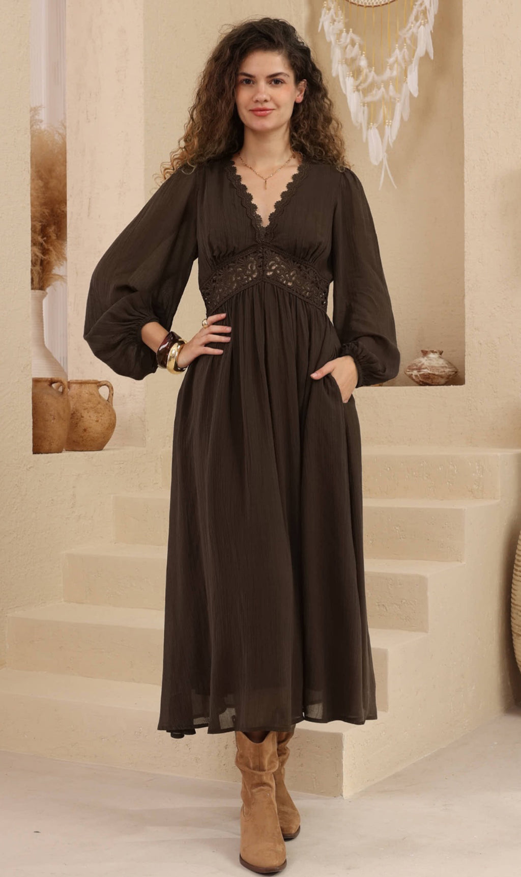 Ferrero Dress - Choc