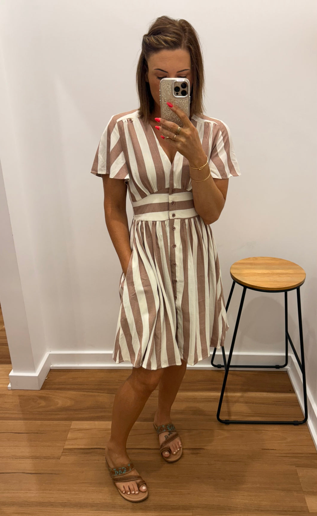 Cooper Dress - Mocha