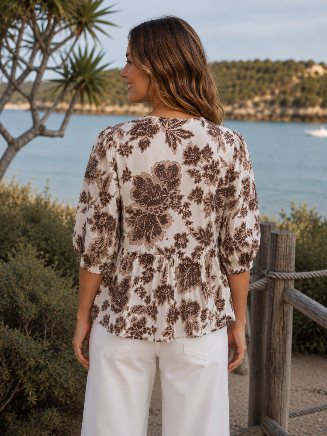 Sinclair Top - Choc