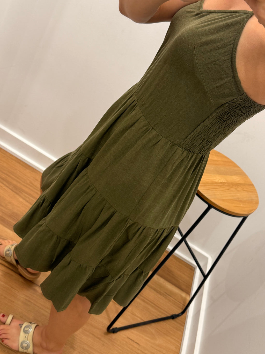 Cruz Dress - Khaki