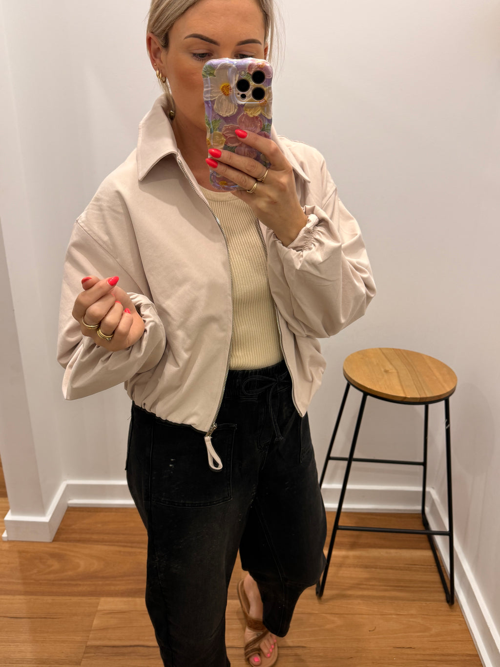 Ivy Jacket- Light pink