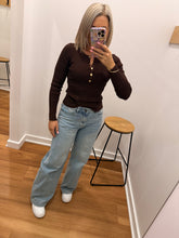 Load image into Gallery viewer, Ashlea Rib Knit - Choc
