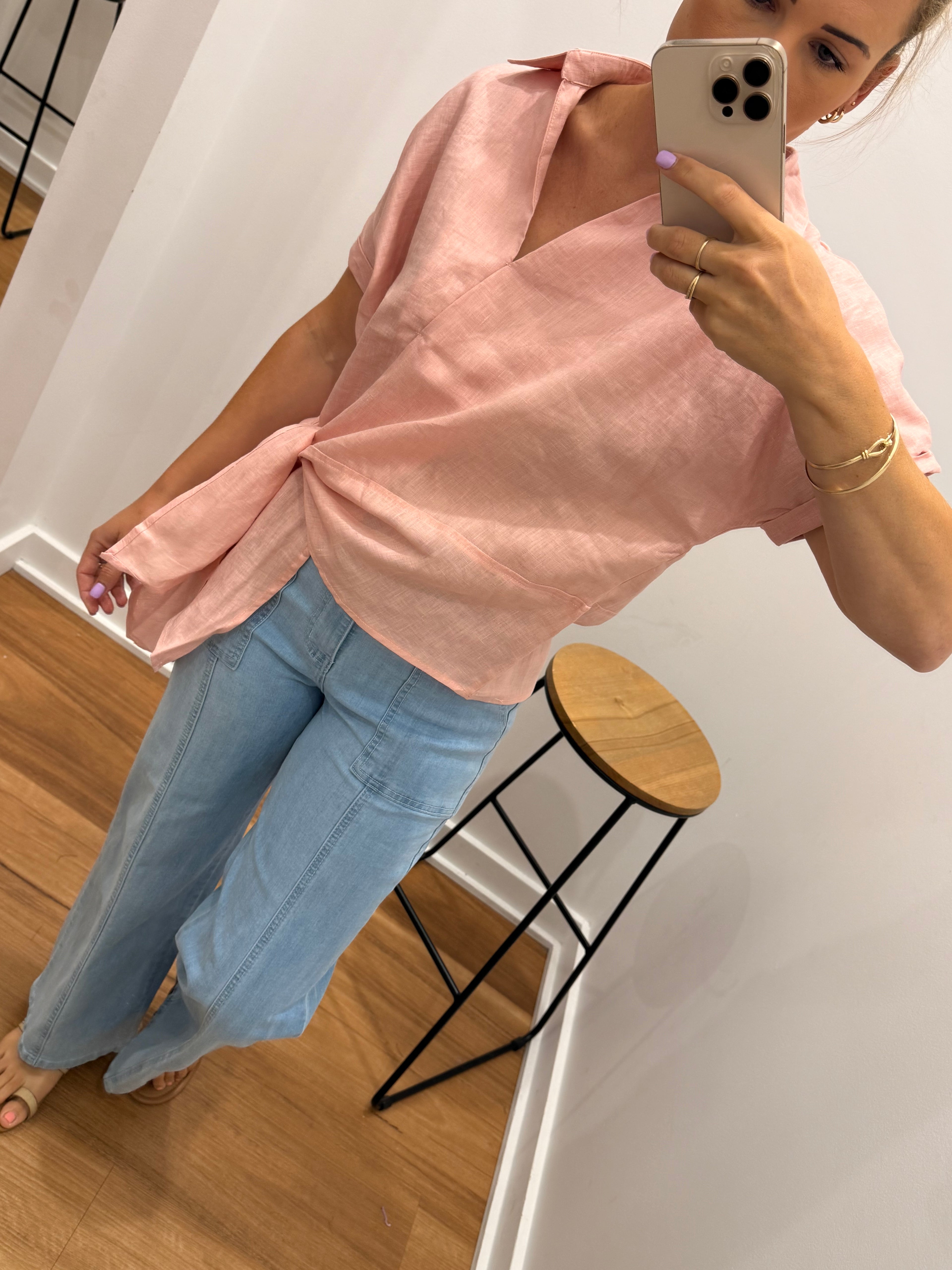 Baker Shirt - Pink