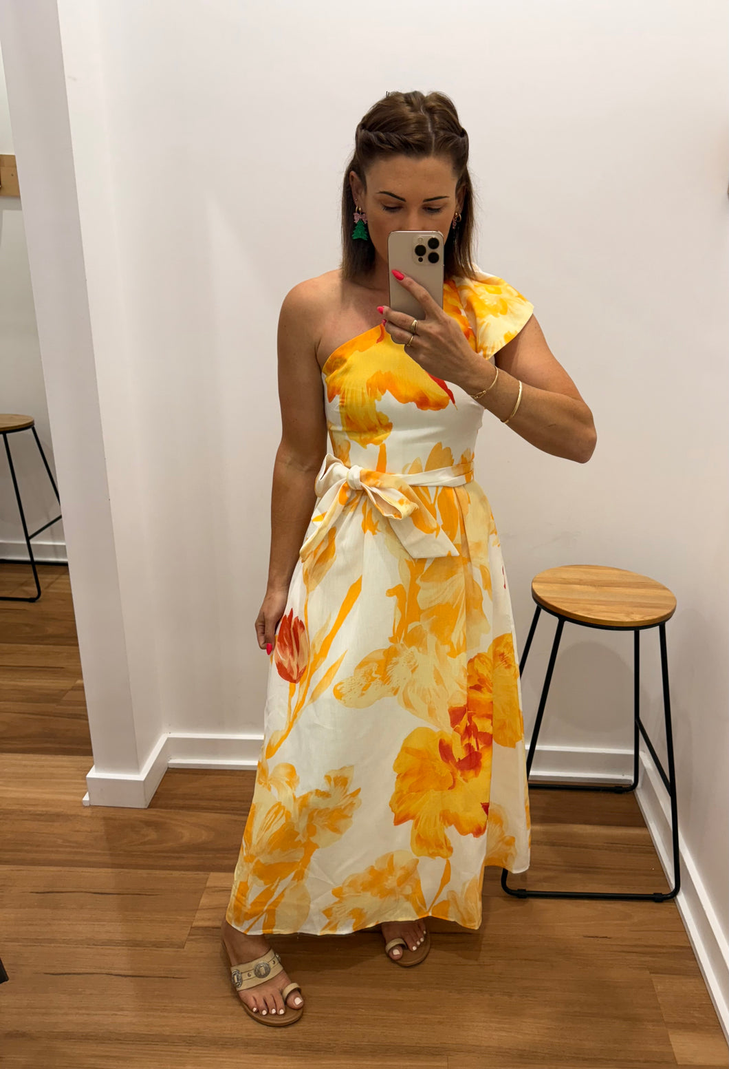 Mallaroy Dress - Yellow