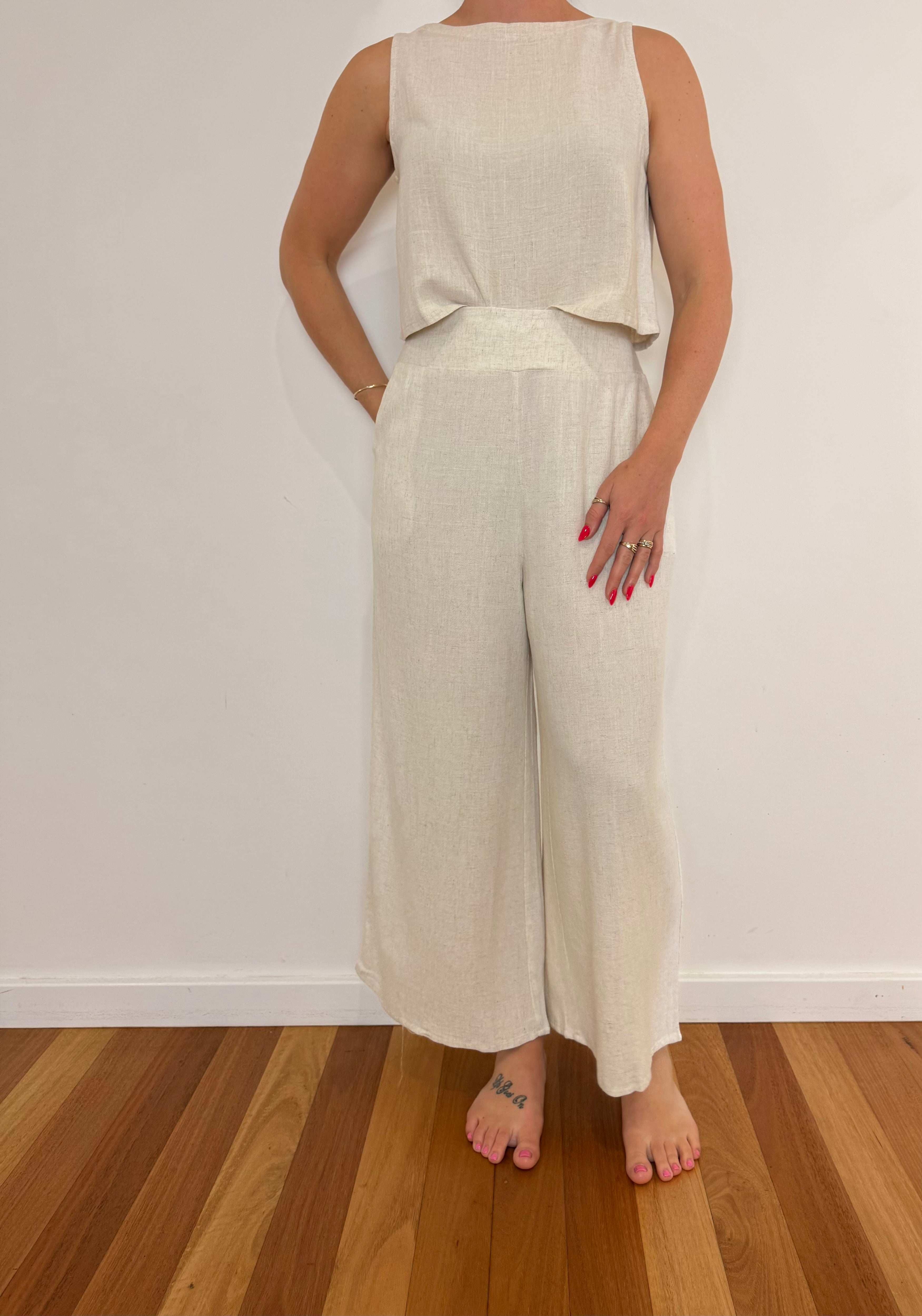 Aurora Pant - Natural