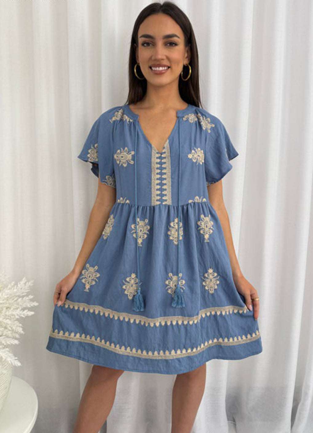 Dylan Dress - Blue