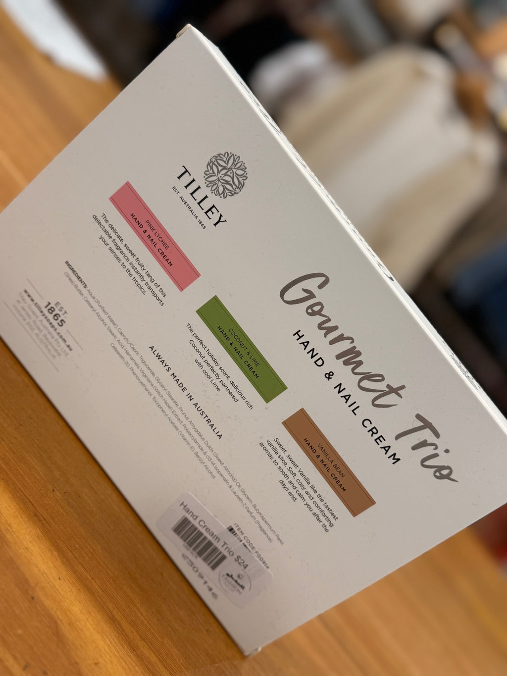 Tilleys Hand/Nail Gift Pack Trio