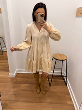 Load image into Gallery viewer, Harlen Dress - Beige/Natural
