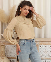Load image into Gallery viewer, Lois Top - Beige
