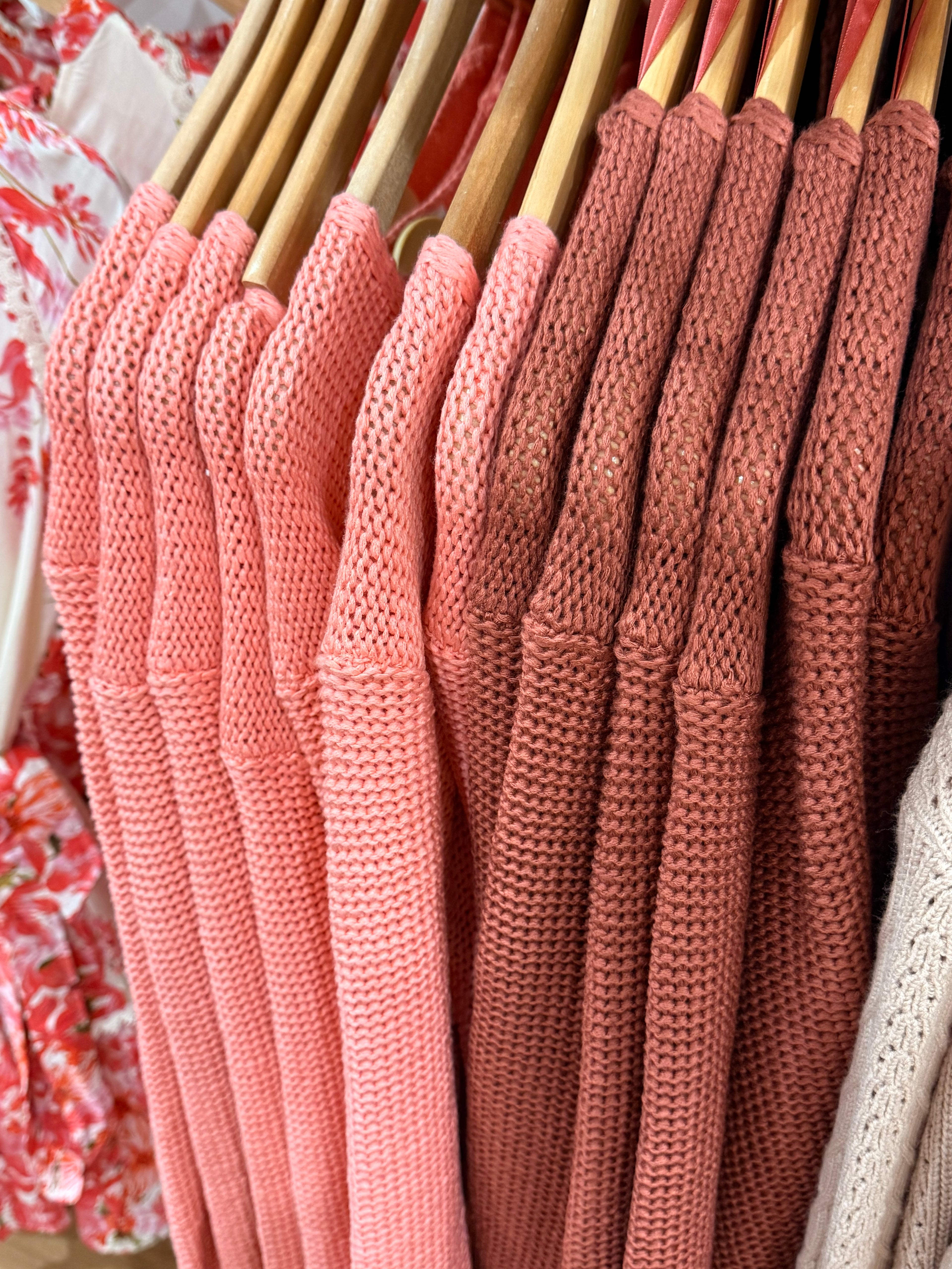 Marley Knit - Flower Pink