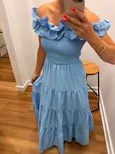 Load image into Gallery viewer, Cloud Maxi Dress - Blue
