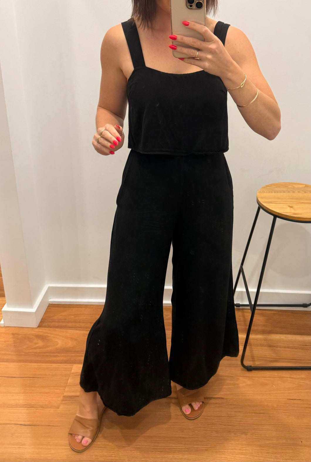 Nellie Jumpsuit - Black