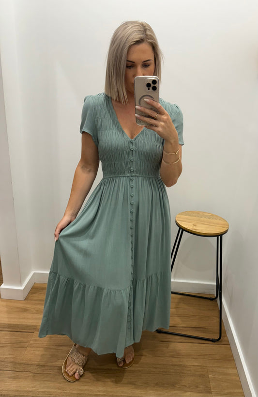 Kinvara Dress - Sage