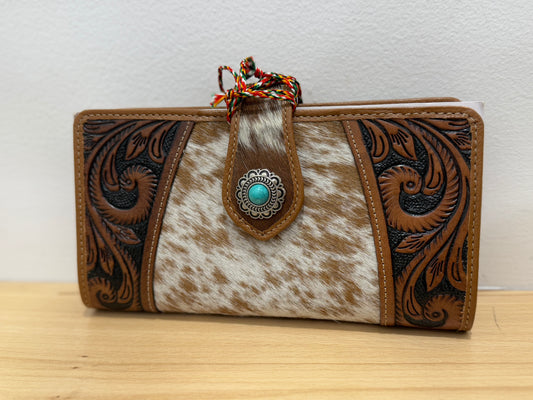 Las Mijitas Wallet In Bourbon Brown