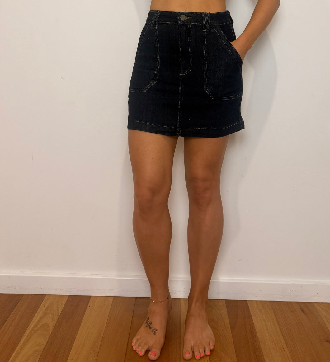 Dayton Skirt - Indigo