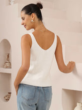Load image into Gallery viewer, Karly Knit Singlet - White
