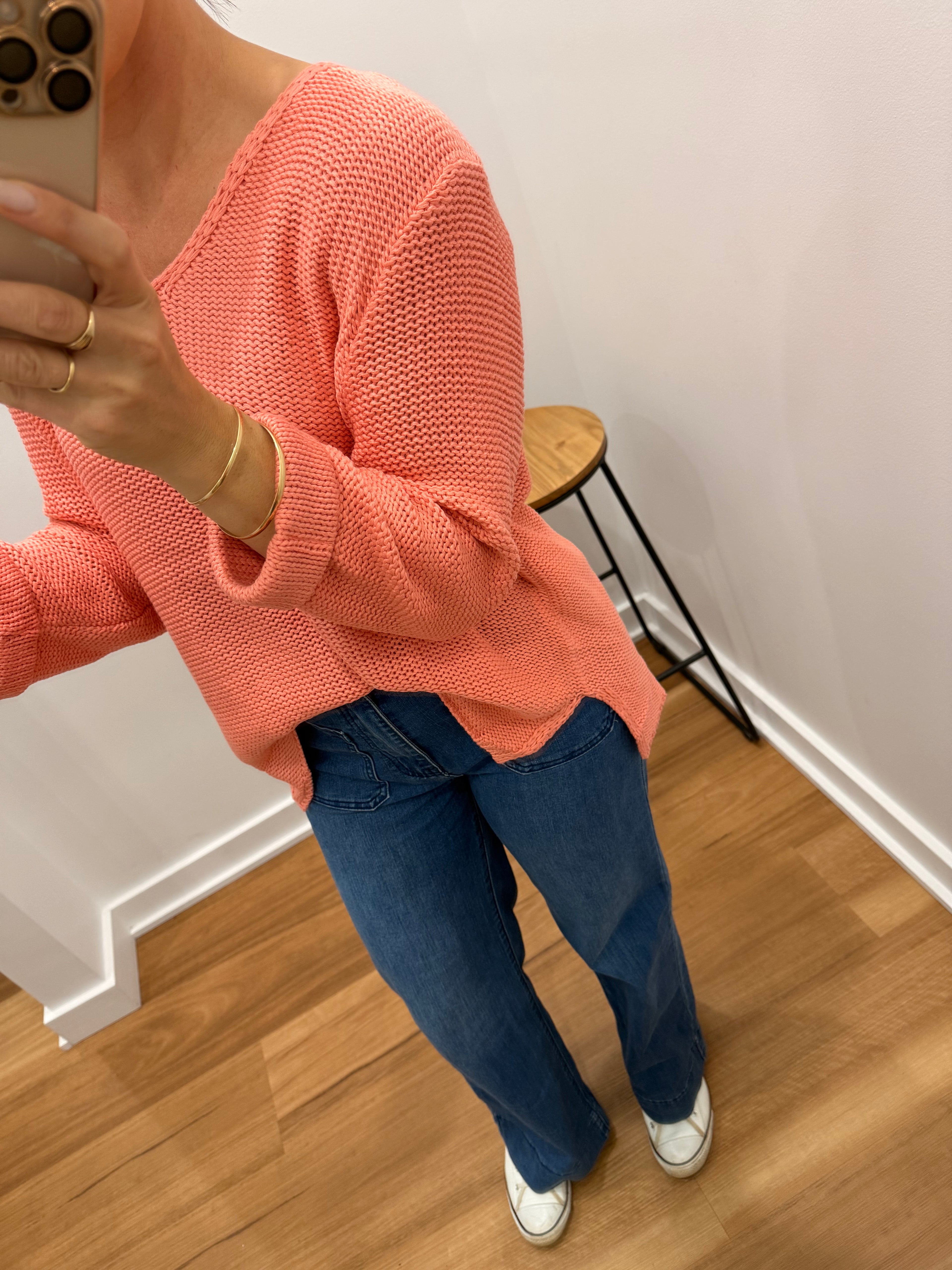 Marley Knit - Flower Pink