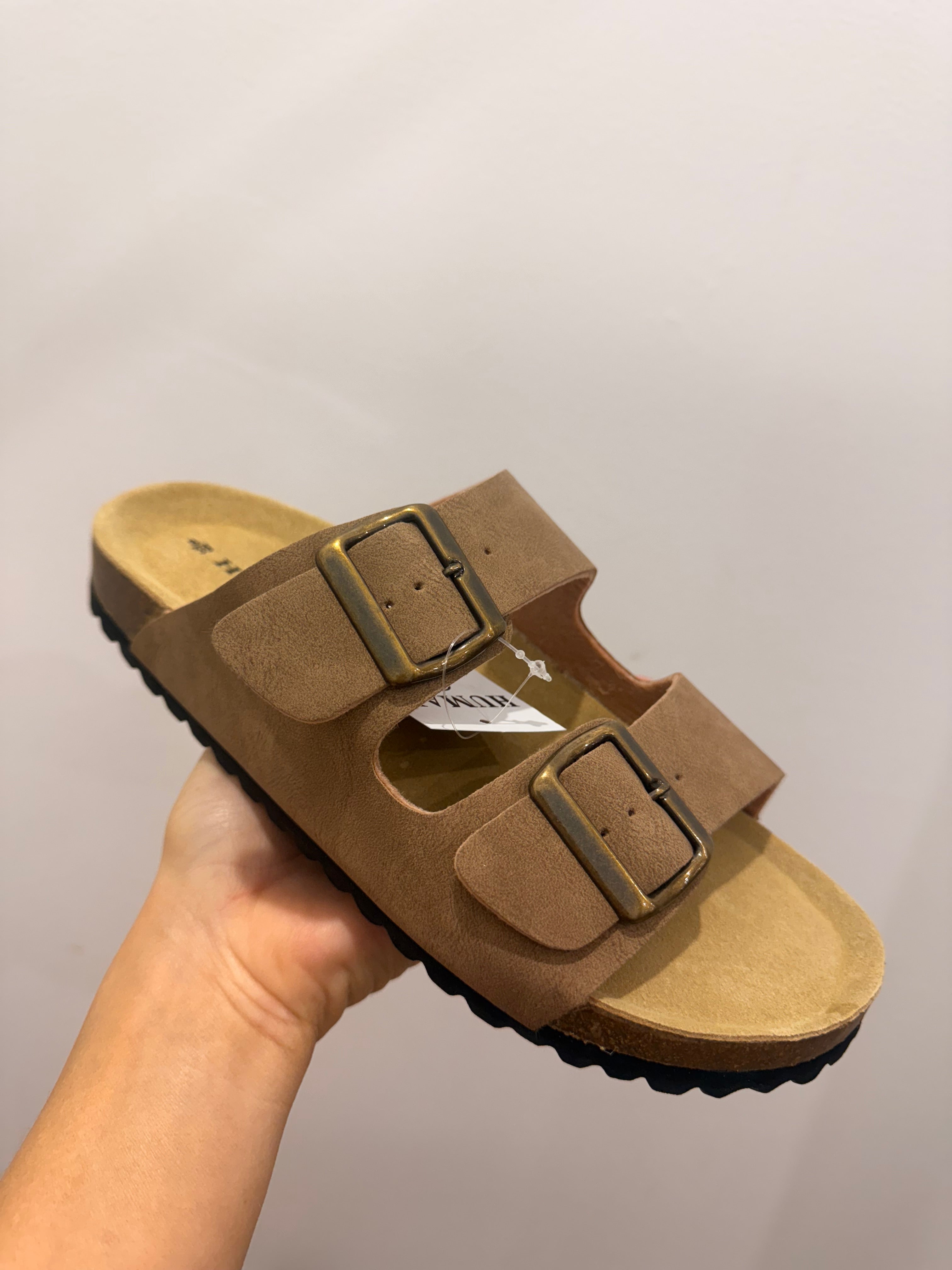 Ibiza Slide - Taupe
