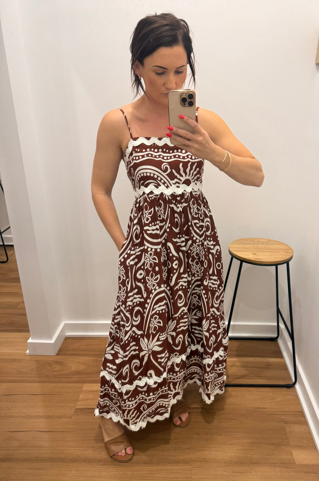 Torres Dress - Choc