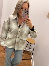 Load image into Gallery viewer, Sienna Jacket - Cream/blue
