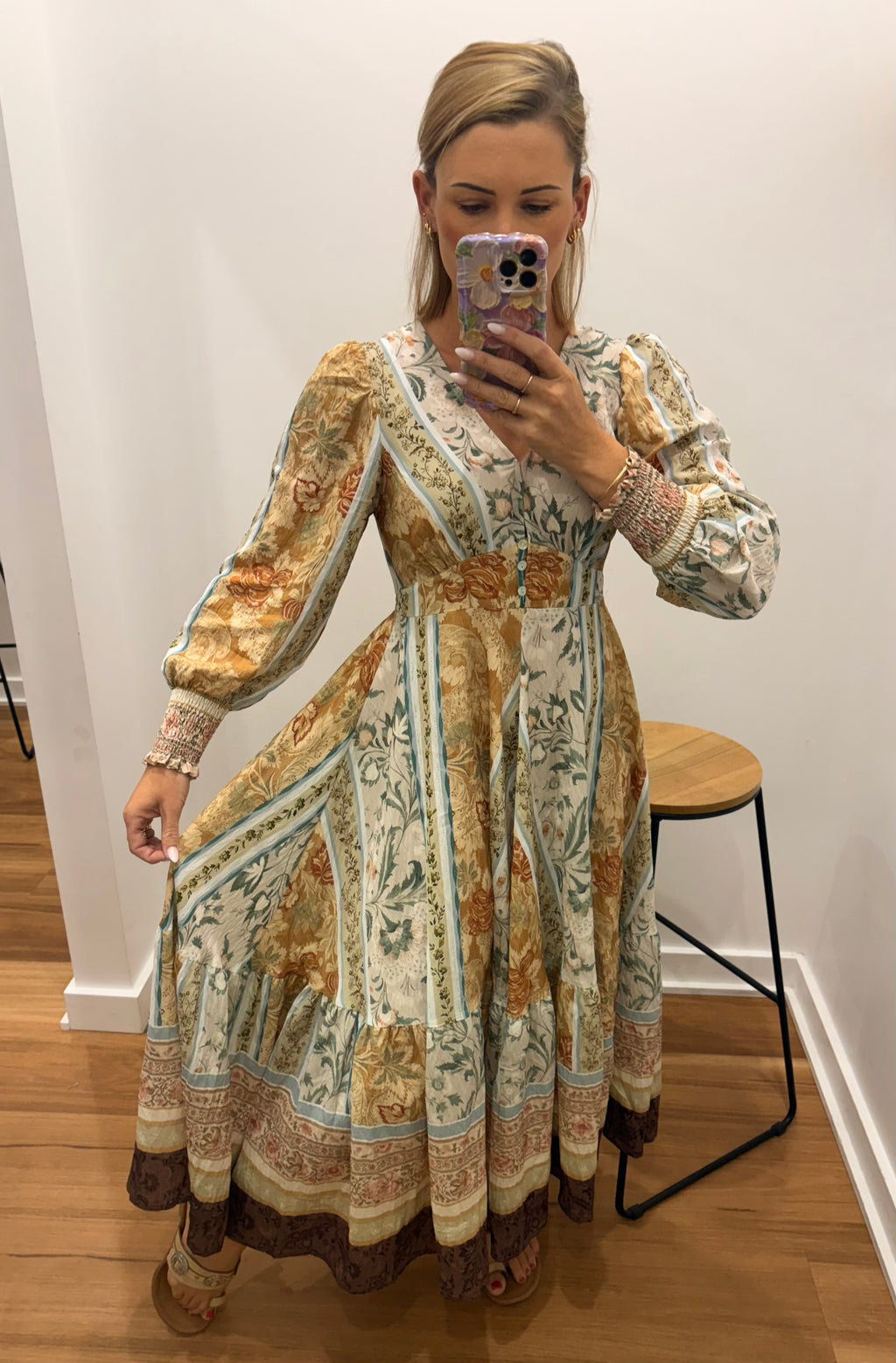 Sage River Maxi Dress