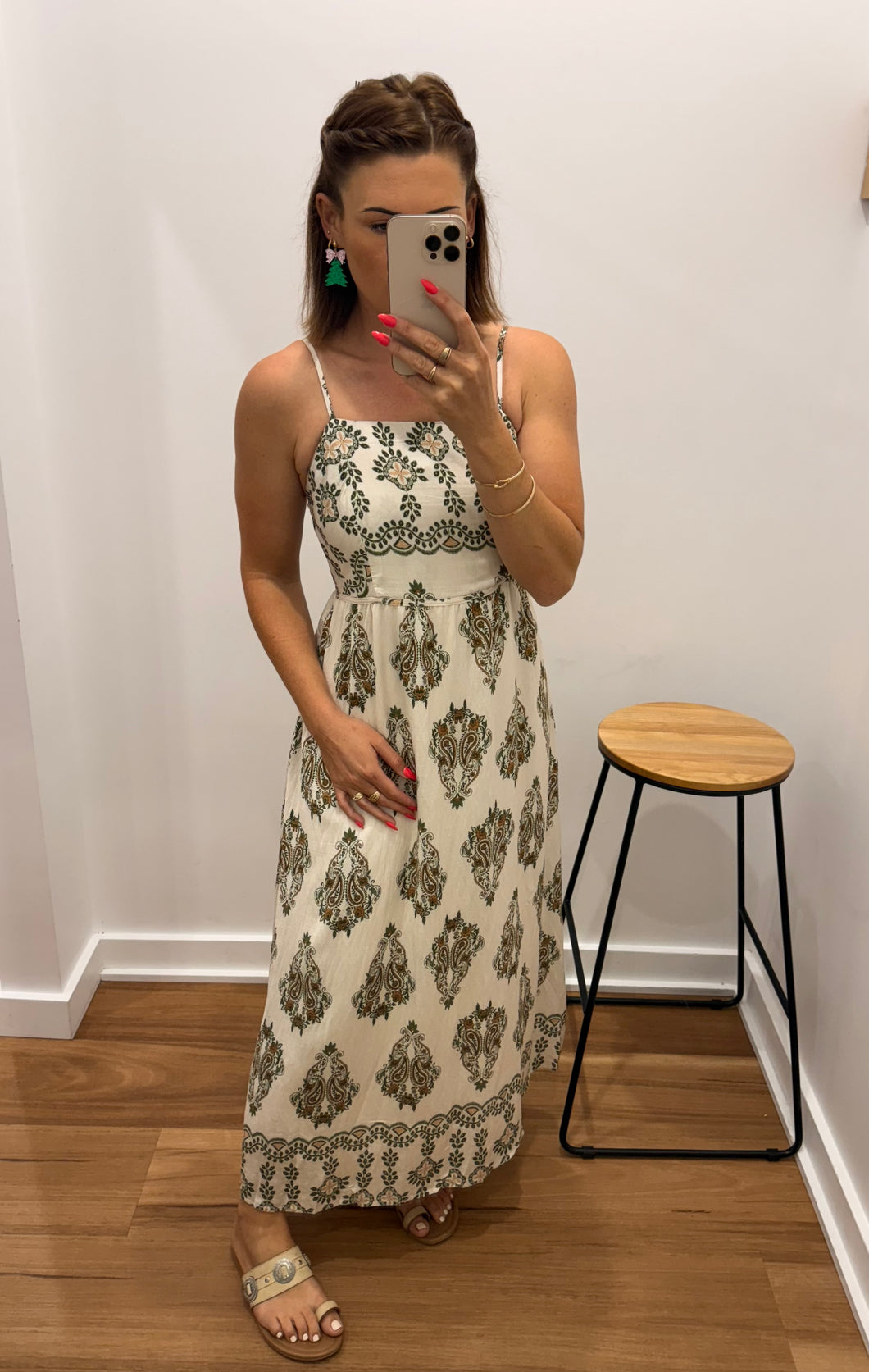 Coco Maxi Dress - Green