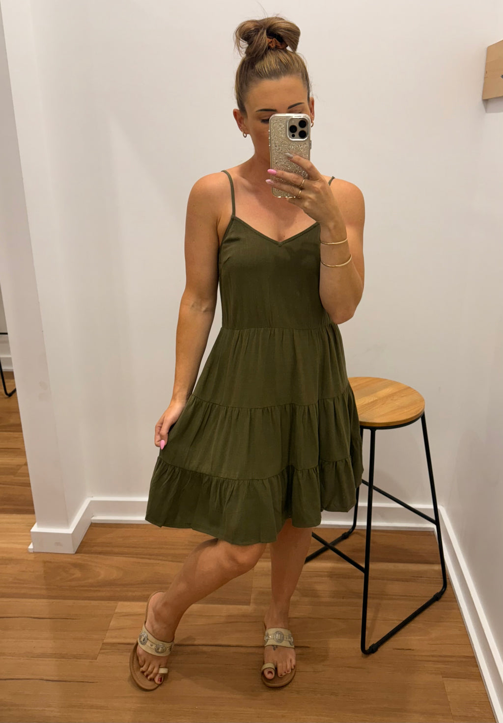 Cruz Dress - Khaki