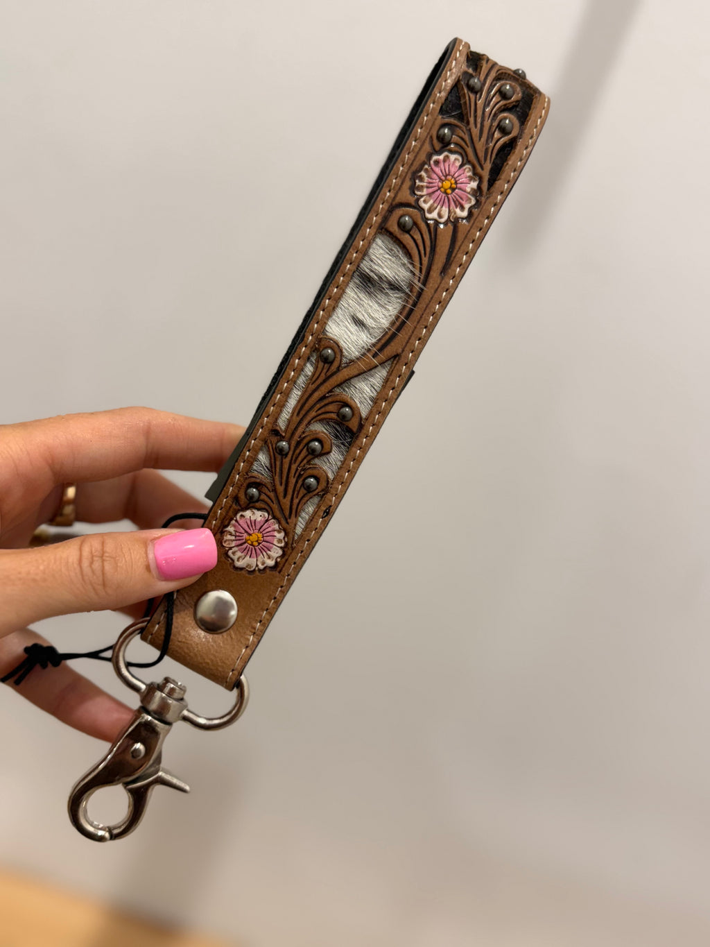 Pasture Petal Key Fob