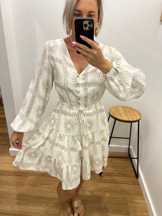 Neave Dress - White