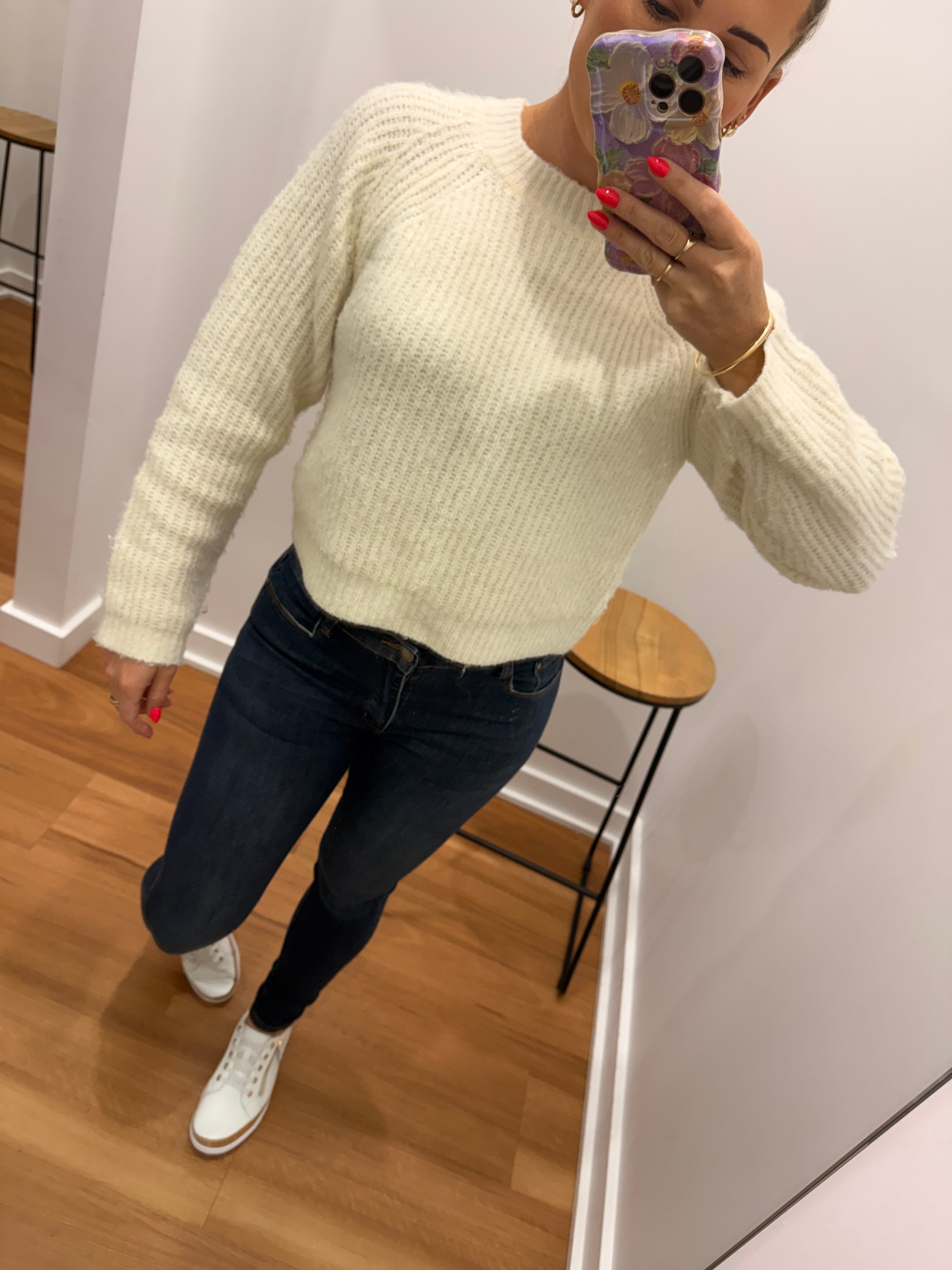 Aria Knit - Off white