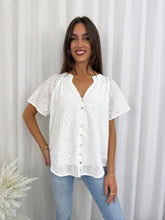 Load image into Gallery viewer, Isolde Top - White
