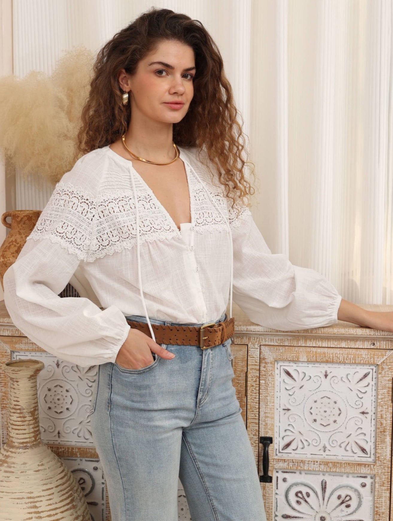 Andrea Top - White
