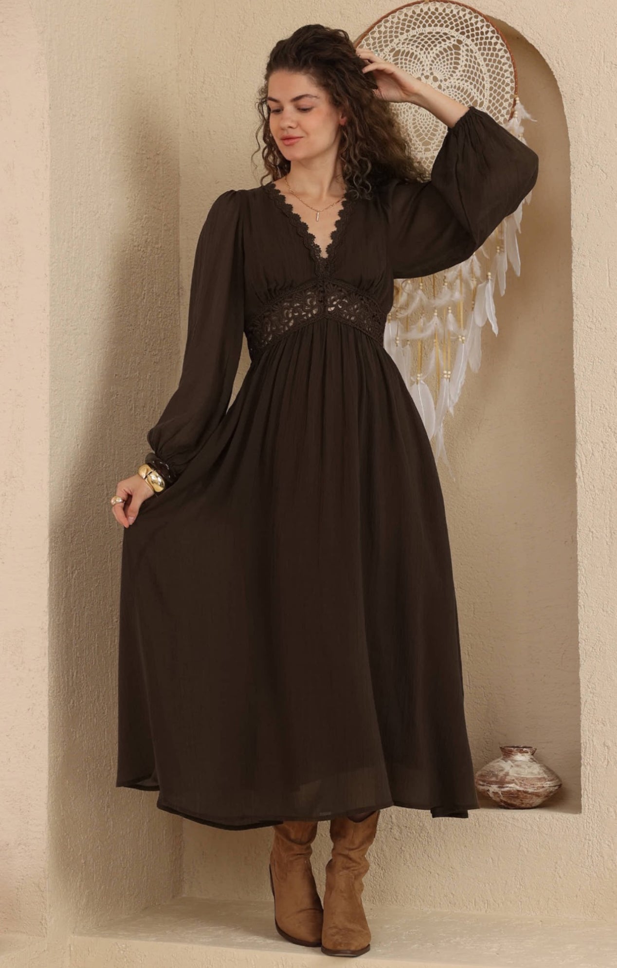 Ferrero Dress - Choc