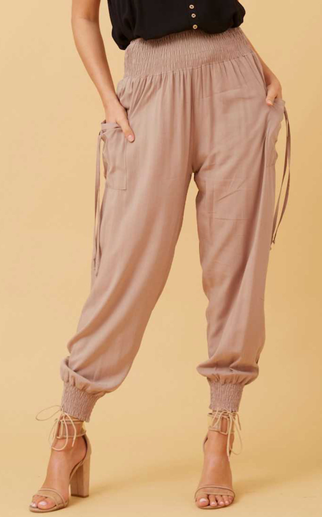 Harem Pant - Mocha