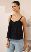 Load image into Gallery viewer, Martie Singlet - Black
