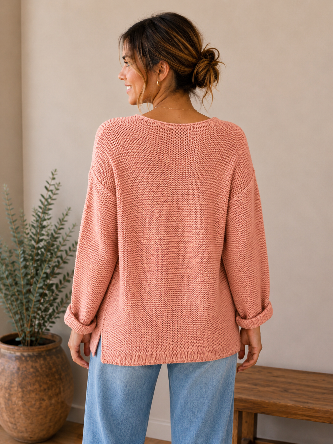 Marley Knit - Salmon