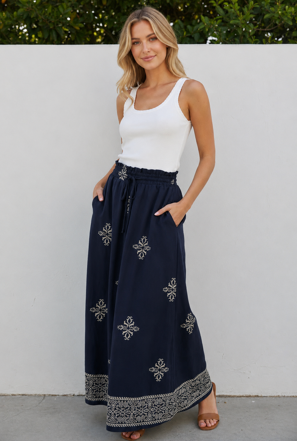 Zarley Pant - Navy