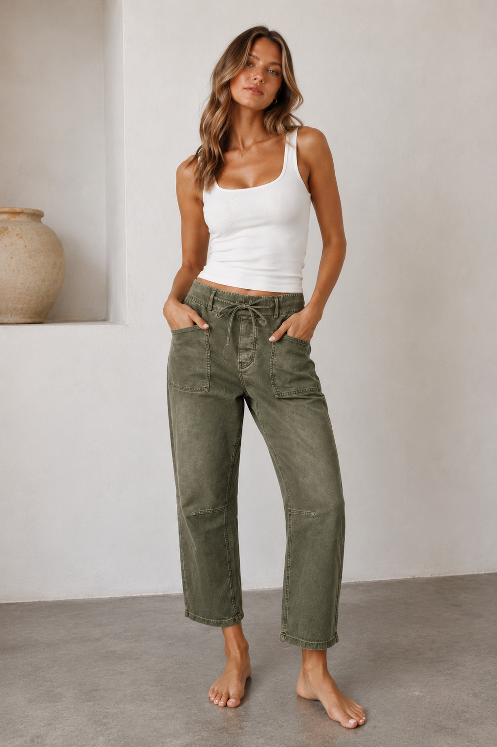 Belmore Jean - Khaki